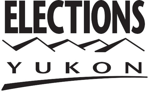 Large Elections Yukon Logo - Black