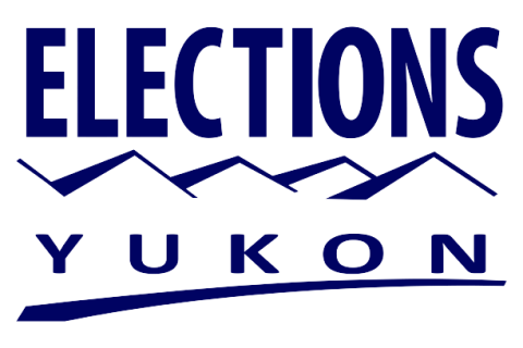 Large Elections Yukon Logo - Blue