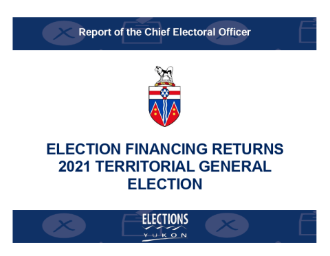 2021 Election Financing Return Report