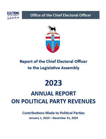 2023 Annual Revenue Return (ARR) Report